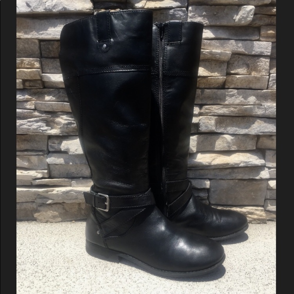 Marc Fisher Riding Boots w/ Strap & buckle